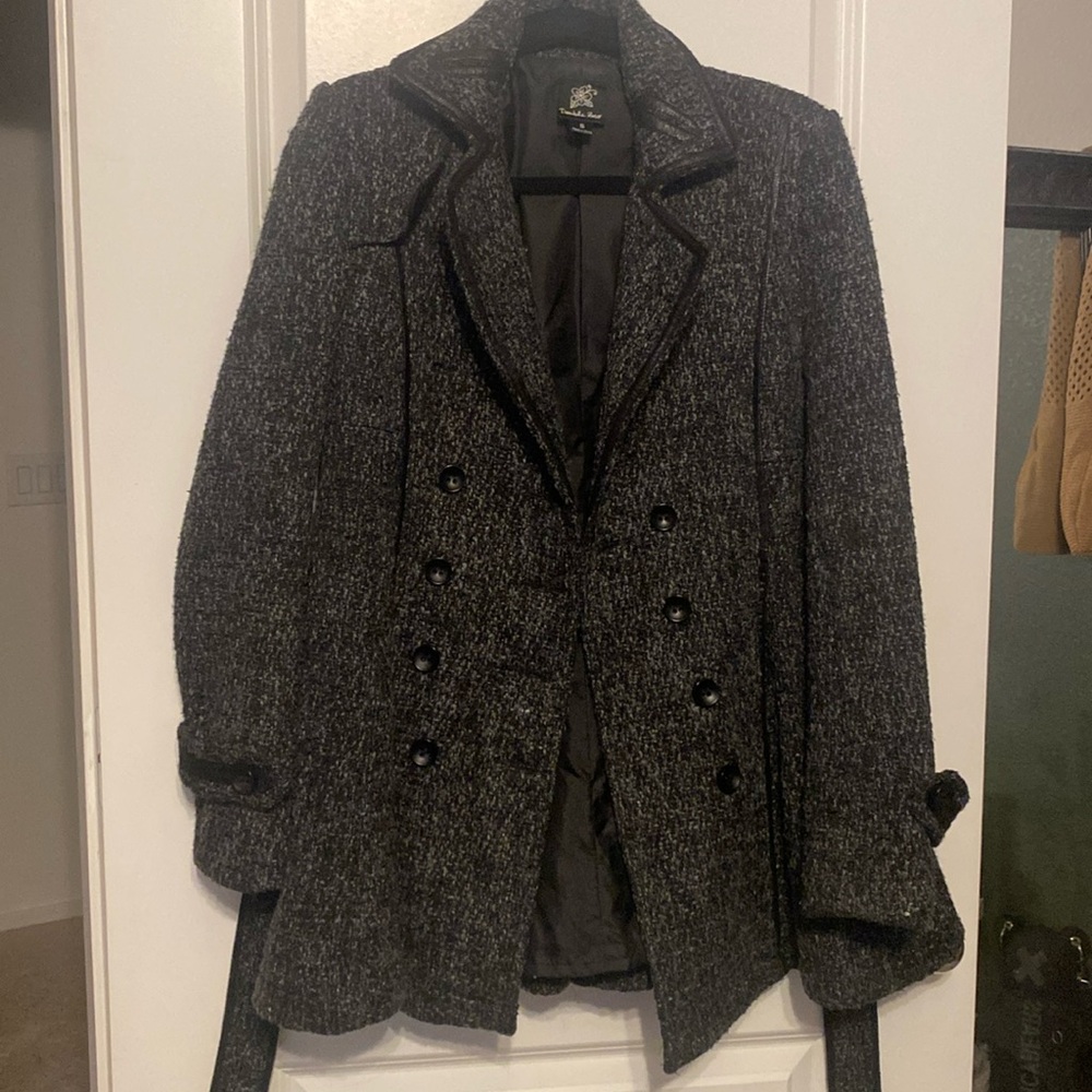 Charcoal Pea Coat